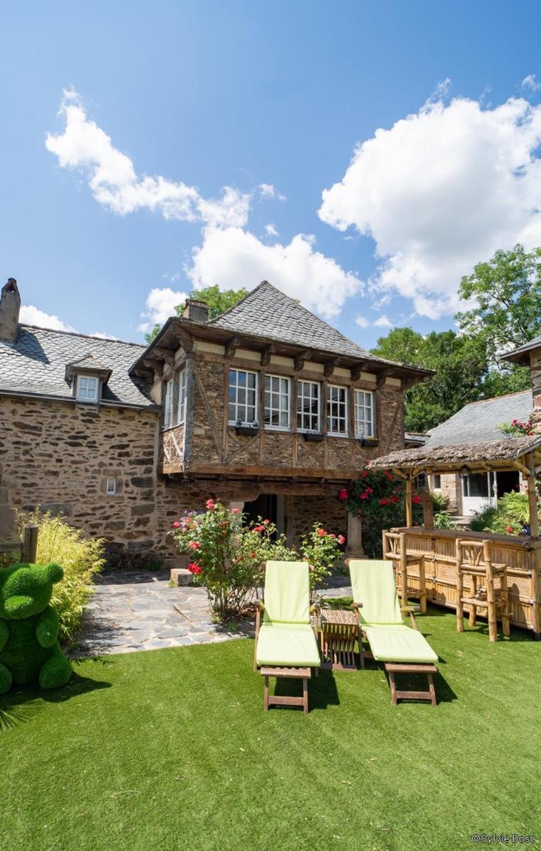 ホテル Chateau De Longcol La Fouillade エクステリア 写真