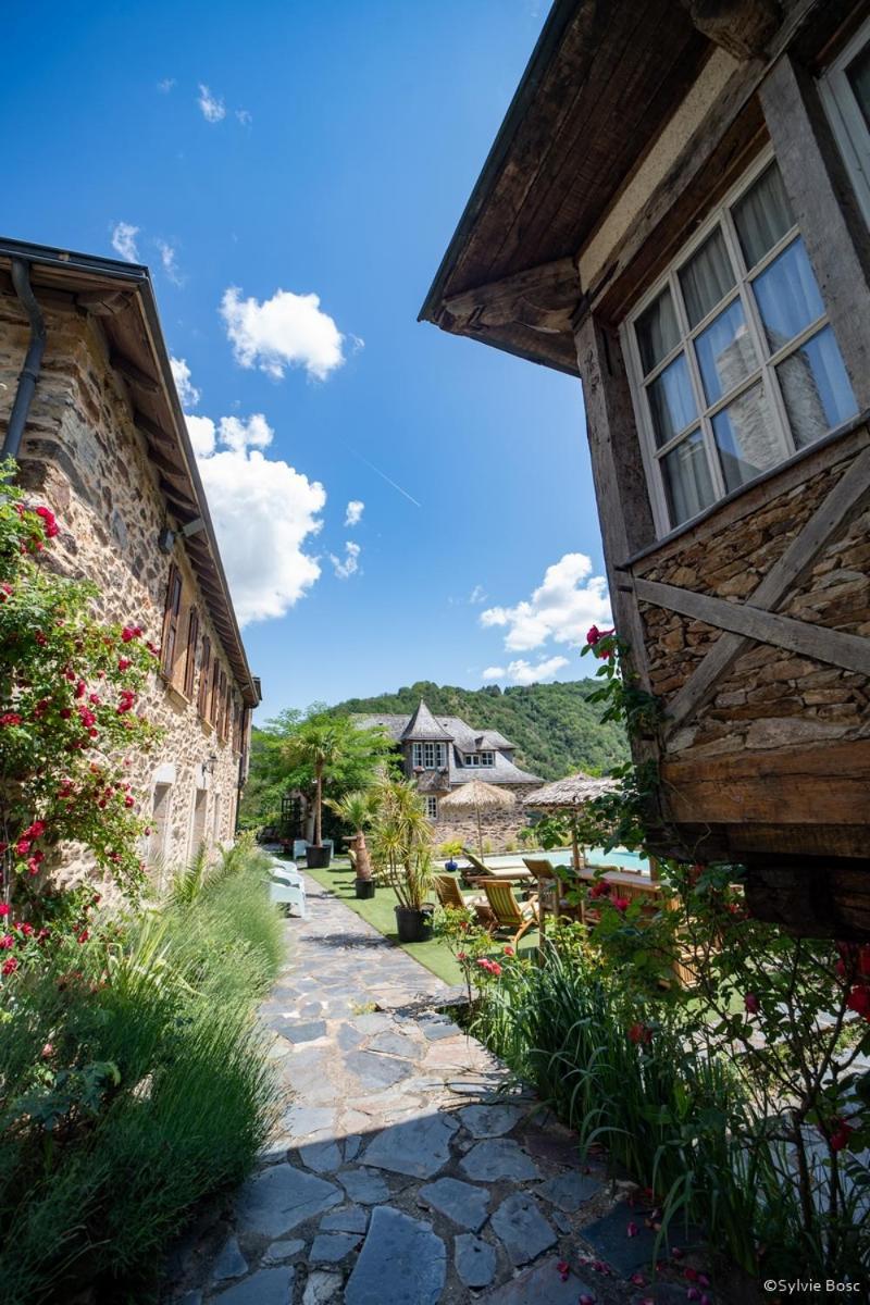 ホテル Chateau De Longcol La Fouillade エクステリア 写真